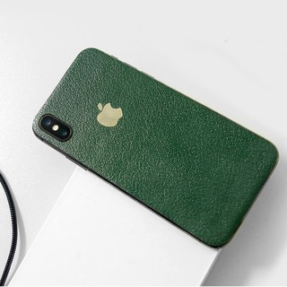 Miếng Dán Da iPhone - Màu Xanh Rêu siêu đẹp