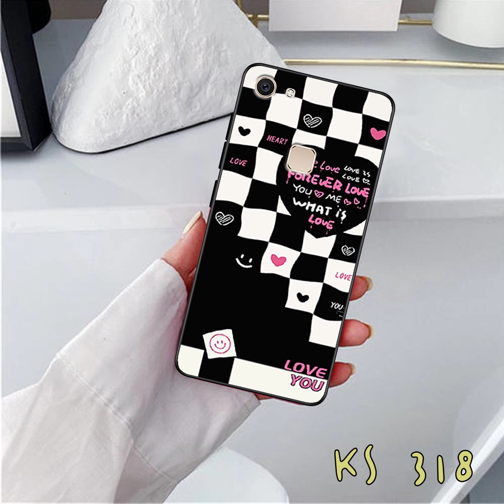 Ốp lưng Vivo Y71 - Vivo Y81 - Vivo Y83 - Ốp in hình họa tiết caro bền, đẹp