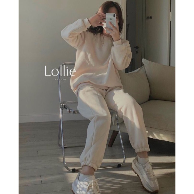 Siêu phẩm bộ thể thao nỉ trơn siêu xinh.