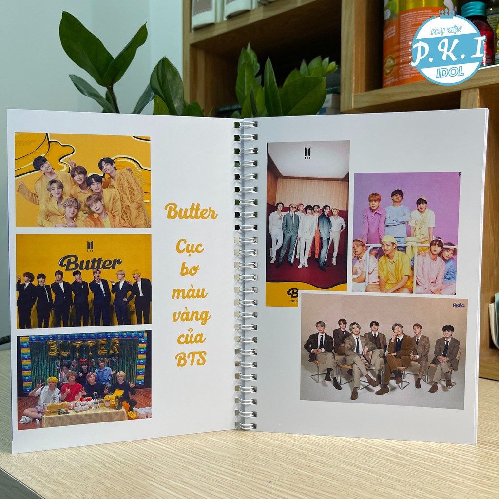 Bộ Album Ảnh Photobook Nhóm Nhạc BTS - Kỉ Niệm Ra Mắt Butter Đang Càn Quét BXH
