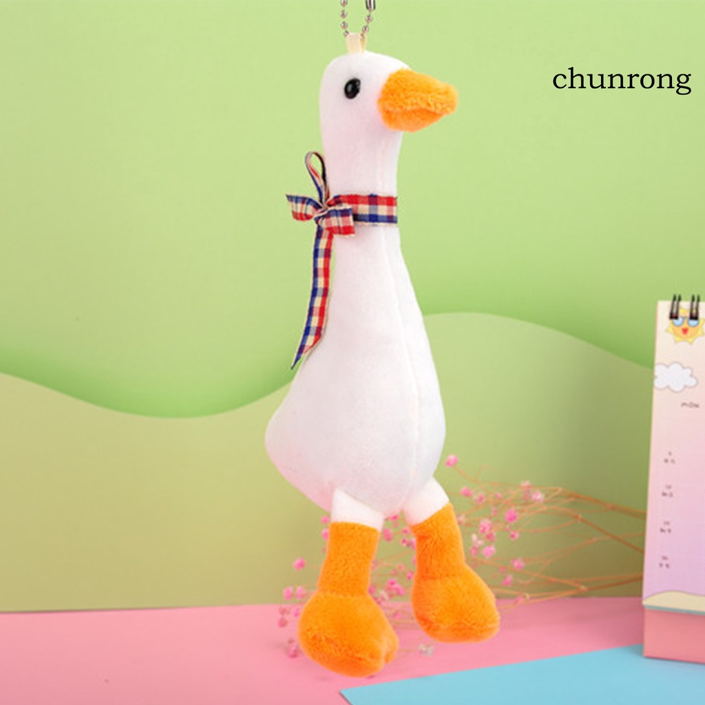 Cr Móc Khóa Hình Chú Vịt Nhồi Bông Nhiều Màu Sắc Dễ Thương