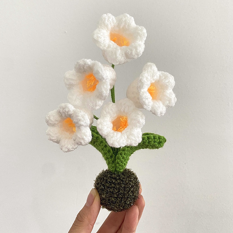 Hoa lily Nhân Tạo Để Bàn Trang Trí Nội Thất