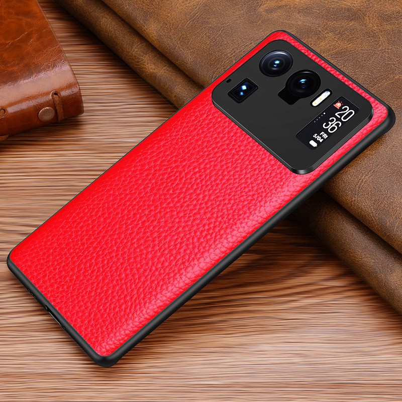 Ốp lưng điện thoại bằng da dành cho xiaomi mi 11 ultra pro