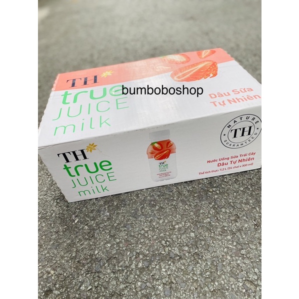 Sữa trái cây TH TRUE MILK chai 300ml x 24