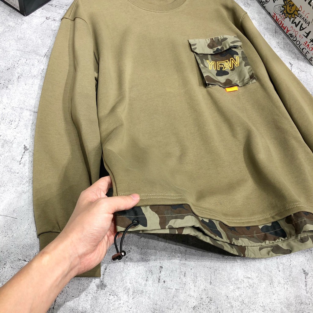 Áo thun nam nỉ sweater cotton cao cấp ANSW31