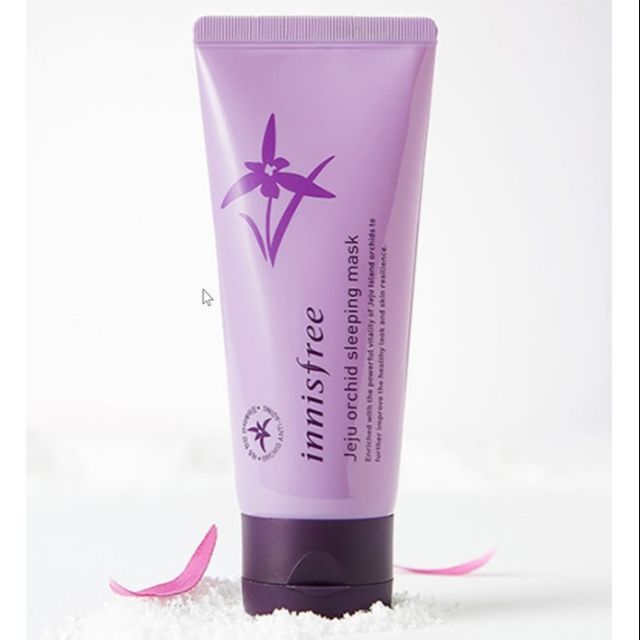 Mặt Nạ Ngủ Ngăn Ngừa Lão Hóa Từ Hoa Lan Innisfree Jeju Orchid Sleeping Mask 80ml