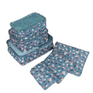 Set 6 túi đựng đồ du lịch chống thấm - giao hình ngẫu nhiên