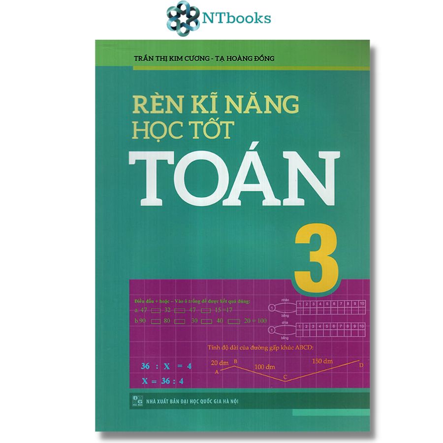 Sách Rèn kĩ năng học tốt Toán lớp 3