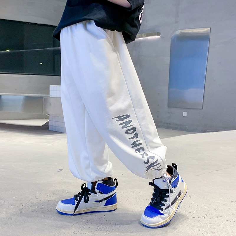 Quần jogger cho bé trai phong cách Hàn Quốc Quần dài trẻ em đi học đi chơi OQ052