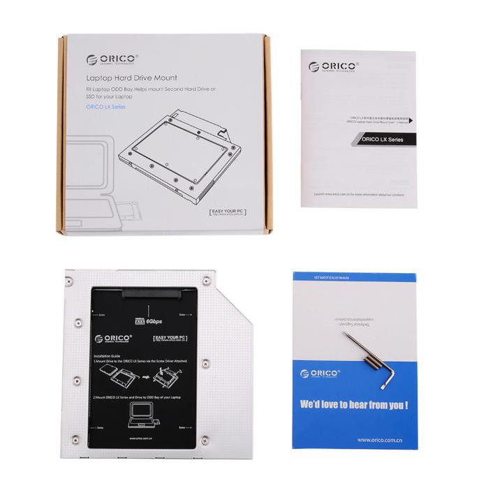 Khay Đựng Ổ Cứng Orico L95SS Cho LAPTOP | BigBuy360 - bigbuy360.vn