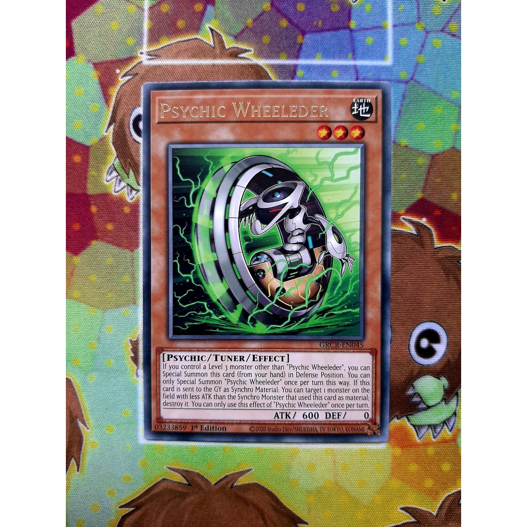 Thẻ Bài Yugioh Monster Psychic Wheeleder - GRCR-EN045 - Rare