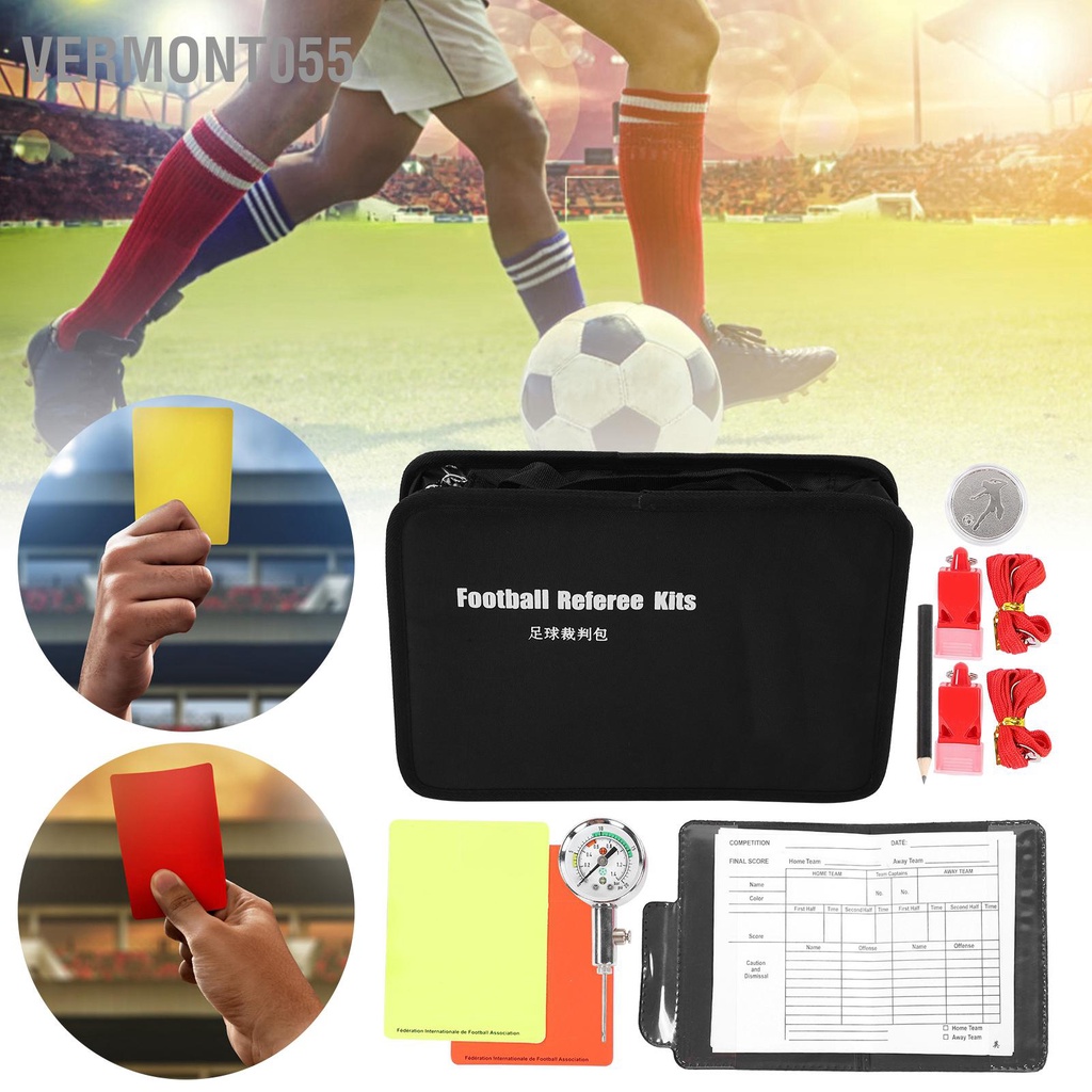 Có thể bán buôn Oxford Vải Công cụ Trọng tài Bóng đá Túi làm việc đựng Thiết bị Vermont055 Hàng giao ngay