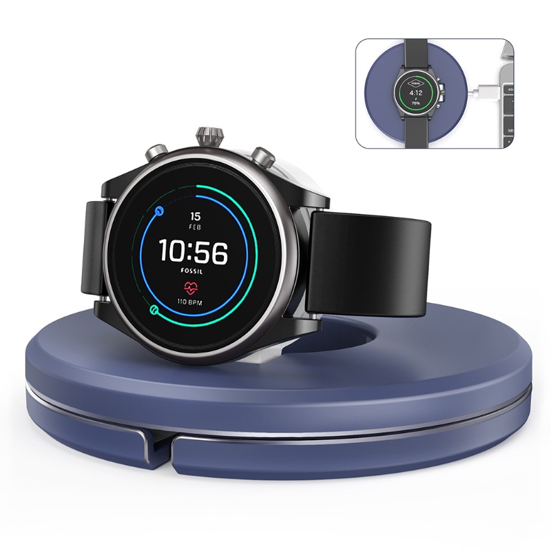 Đế Sạc Không Dây BT Cho Fossil Gen4 Misfitvacor2 Đứng