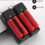 Bộ Sạc Đôi Đa Năng Dùng Cho Các Loại Pin Li-Ion 18650 16340 14500