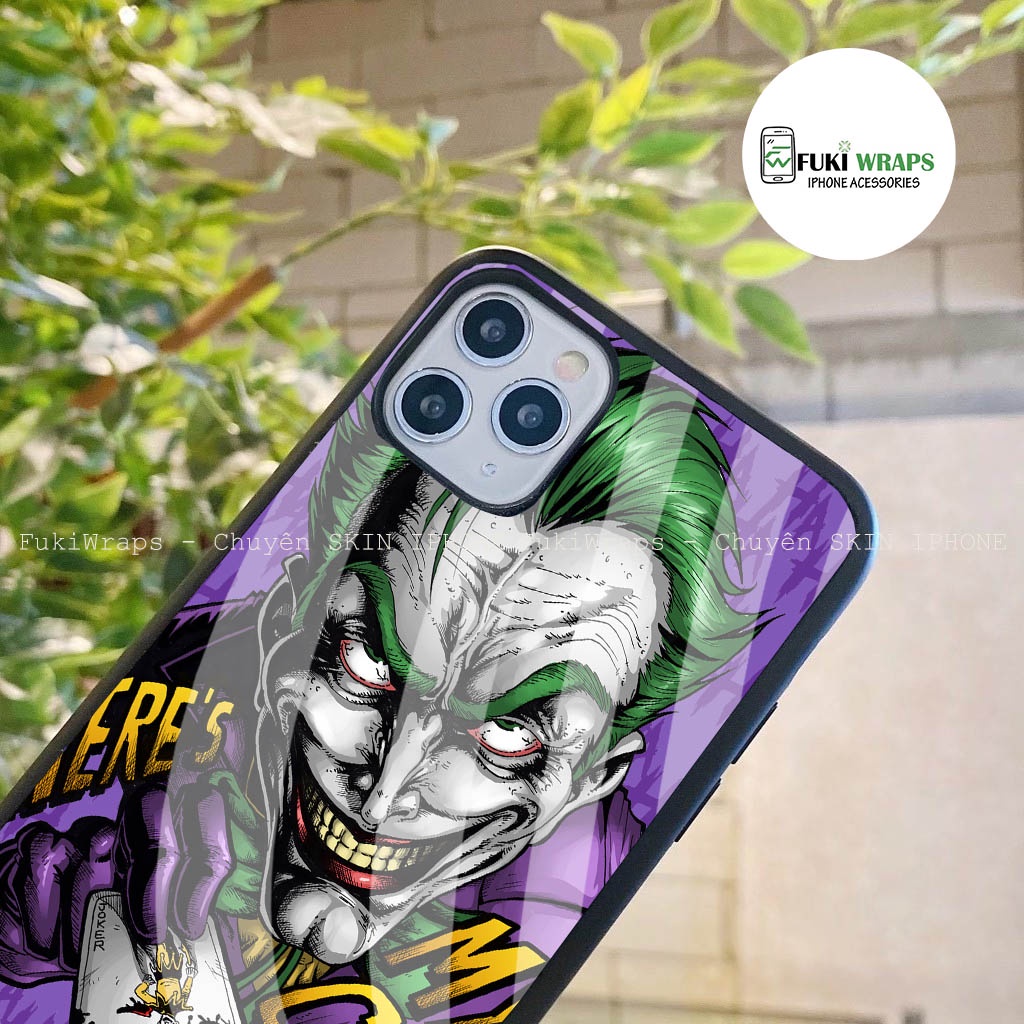Ốp Lưng Kính Cường Lực / Case Joker Chống Vỡ Dành Cho 13ProMax 12ProMax 11ProMax X XSMAX Fukishop