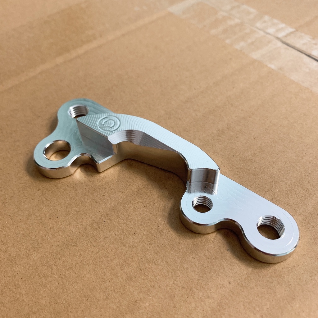 Pát CNC - Pát Trước gắn Exciter 135 Ex135 gắn heo dầu Nissin Thái đi đĩa size Zin của xe size 220mm - CNC sắc xảo, tỷ mỉ