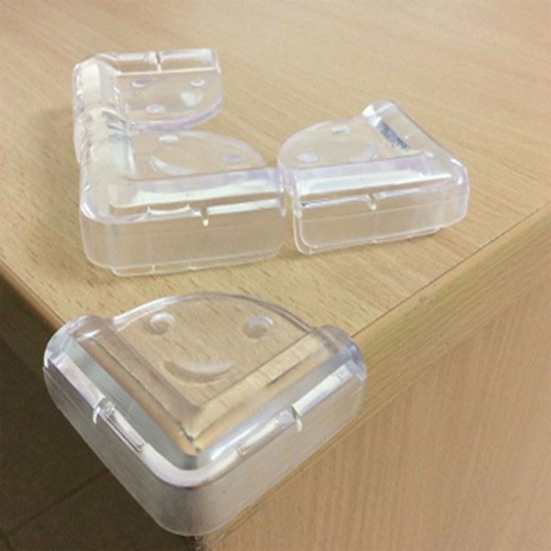 Bộ 4 bịt cạnh góc bàn bằng silicon bảo vệ bé