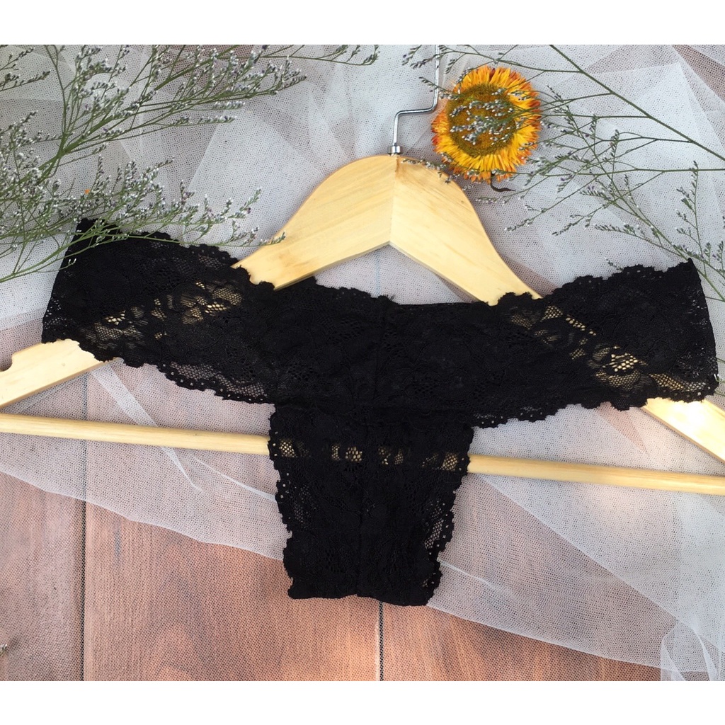 [ Ở ĐÂU RẺ HƠN SHOP HOÀN TIỀN ] Bộ đồ lót nữ màu đen huyền bí quần chữ T hàng cao cấp sexy gợi cảm | BigBuy360 - bigbuy360.vn