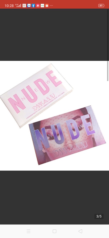 Phấn Mắt NUDE HUDA BEAUTY 18 Ô