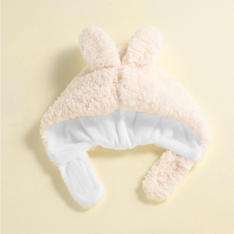 Mũ Beanie Phủ Lông Giữ Ấm Tai Dễ Thương Thời Trang Thu Đông Cho Bé