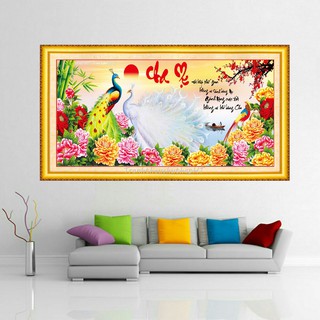Tranh đính đá Cha Mẹ VS059 KT:130X60cm