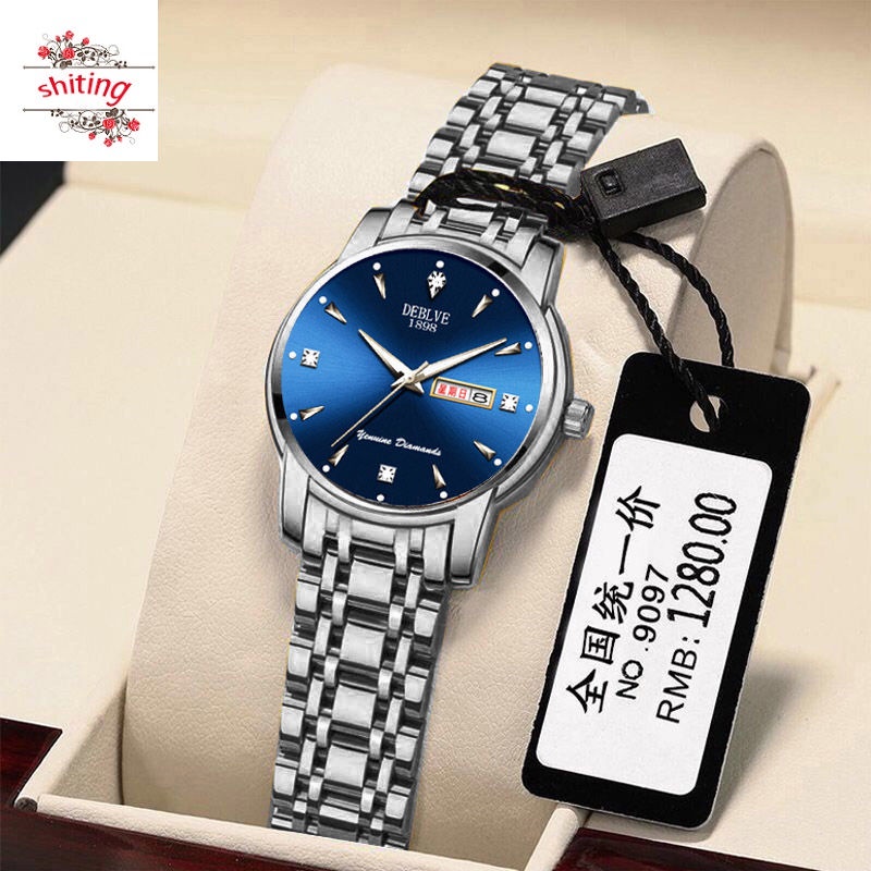 Đồng Hồ Cơ Tự Động Phát Quang Chống Thấm Nước Thời Trang Cho Nam Nữ