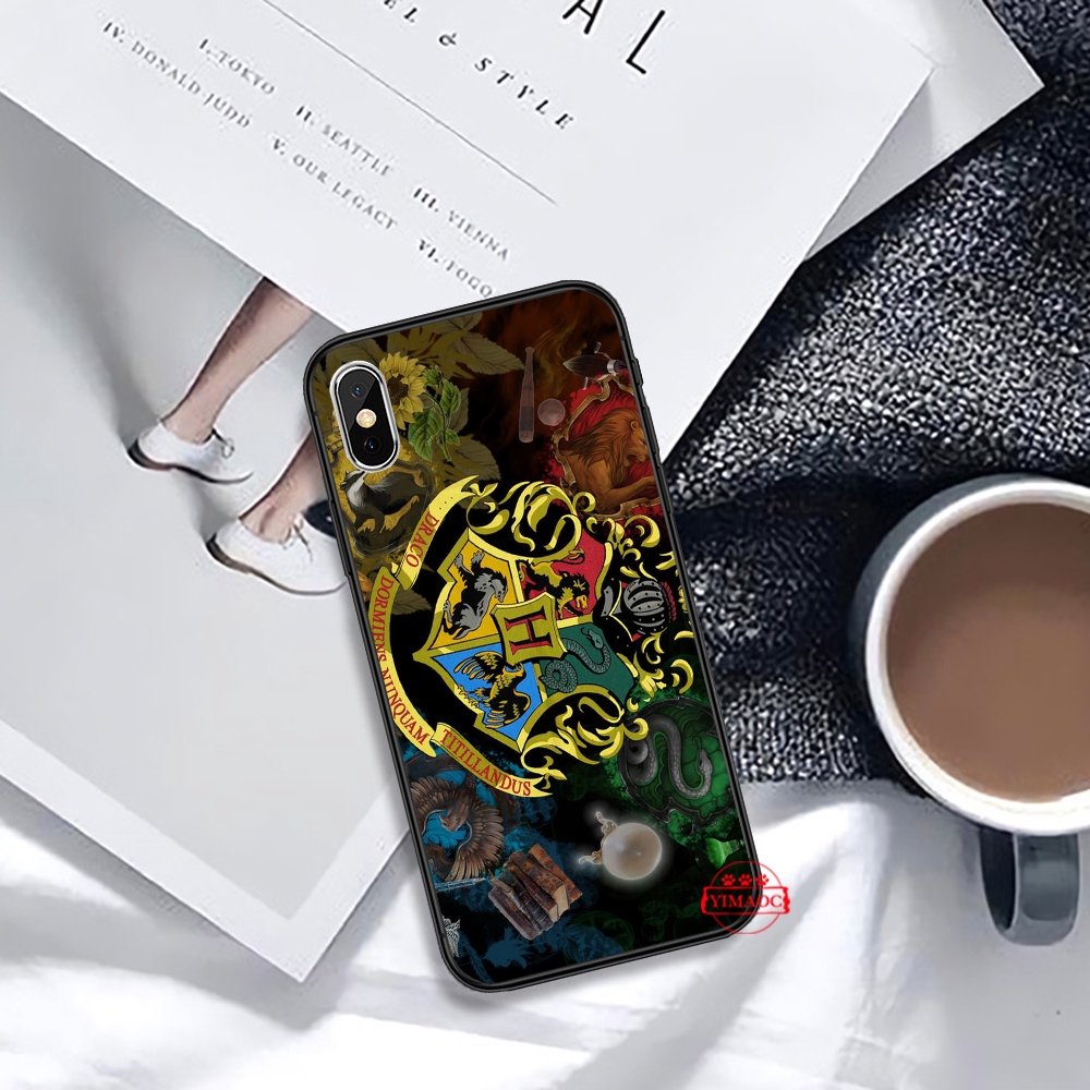 Ốp điện thoại mềm hình hoạt họa Harry Potter 148C cho iPhone XS Max XR X 11 Pro 7 8 6 6S Plus