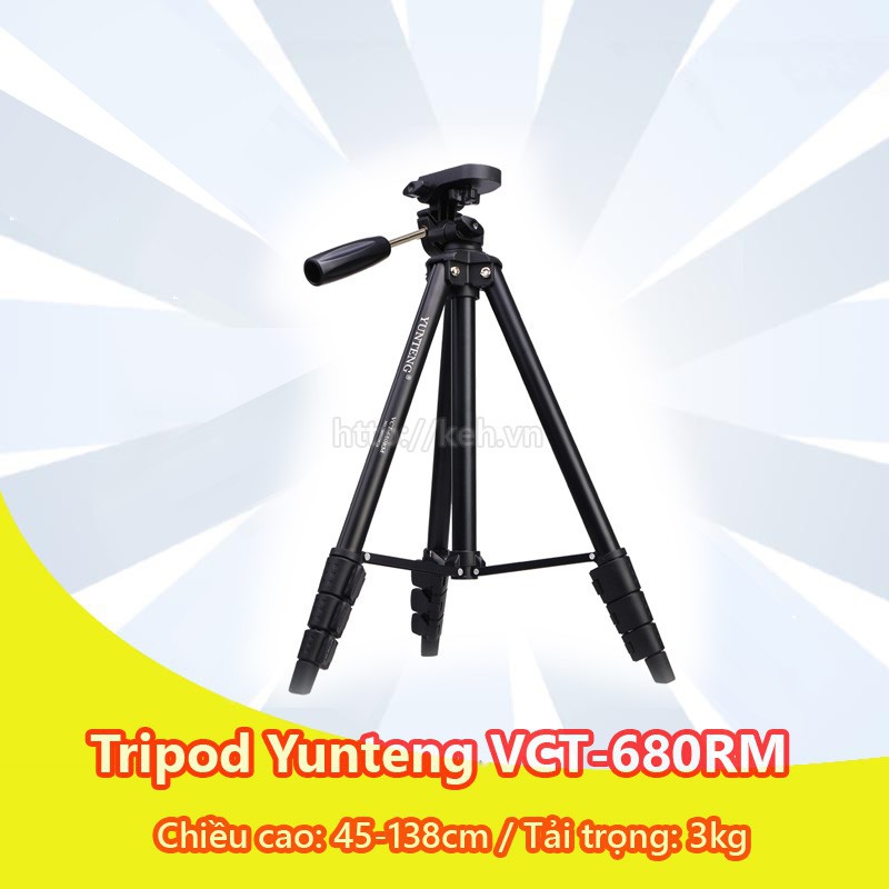 Chân máy ảnh Yunteng Tripod VCT-680 cho DSLR Camera