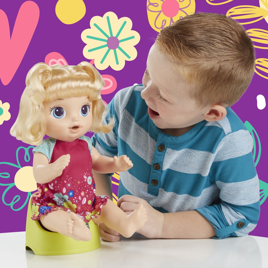 Búp bê Baby aLive - Bé Lala Tập Ngồi Bô E0609