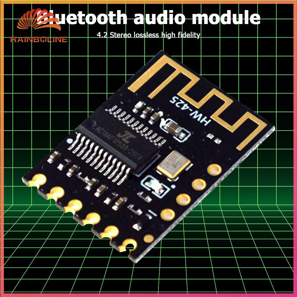 [❥RAIN]HW-425 Bluetooth 4.2 Audio Receiver Module HiFi Stereo MP3 Decoder Board