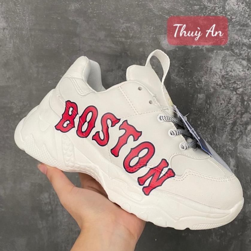 Giày Thể Thao MLB Ny Boston Hot trend nam nữ, Giày Sneaker đế độn tăng chiều cao dễ phối đồ