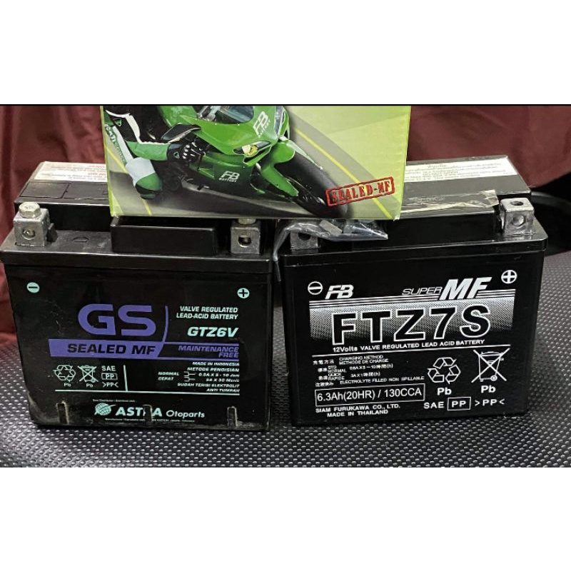 Bình điện FTZ7S dành cho xe Honda Scoopy, PCX,SH-Việt, CLICK125i, CBR125-150, Zommer-x