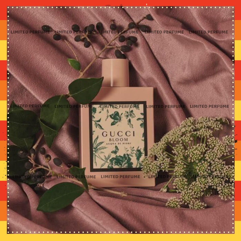 Nước hoa nước hoa Nữ Gucci Bloom Acqua Di Fiori  🅻🅸🅼🅸🆃🅴🅳