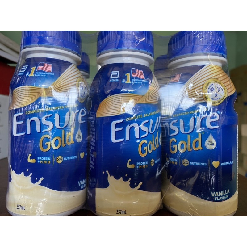 Bộ 6 chai sưa nước Ensure Gold 237ml