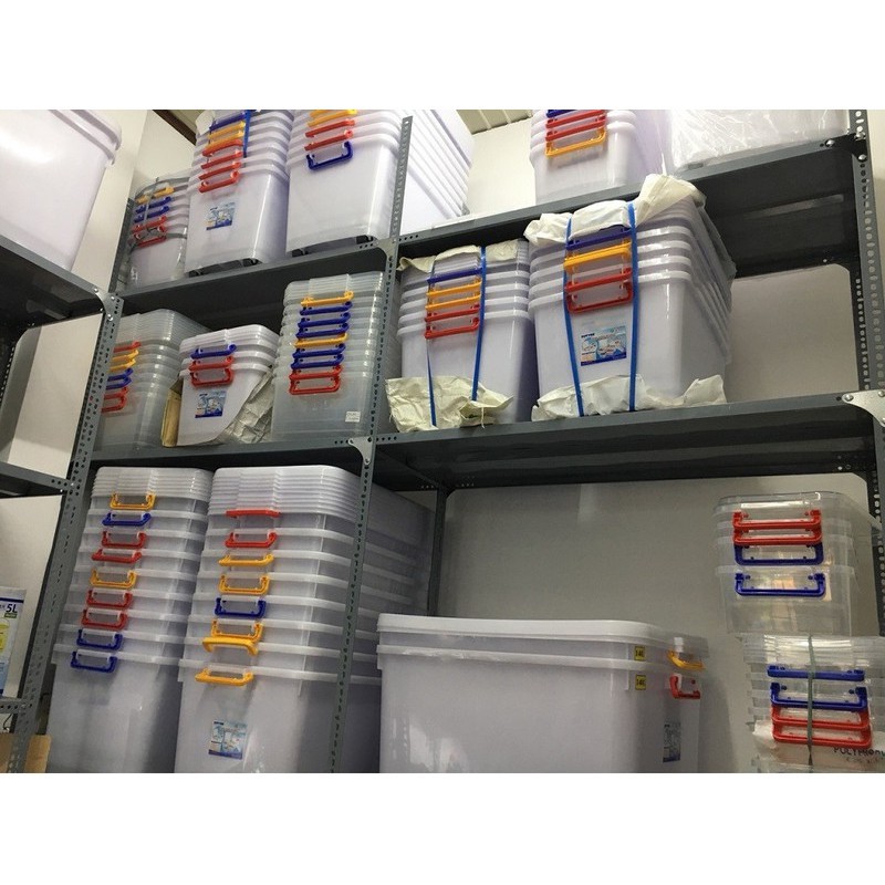 Thùng Nhựa vuông 30 lít Duy Tân No.750 - có bánh xe GOOODYSHOP