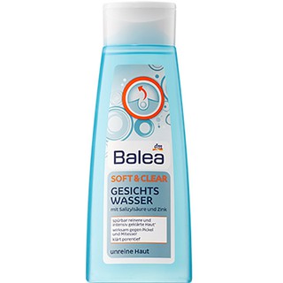 Nước hoa hồng Balea soft and clear dành cho da nhờn mụn 200ml