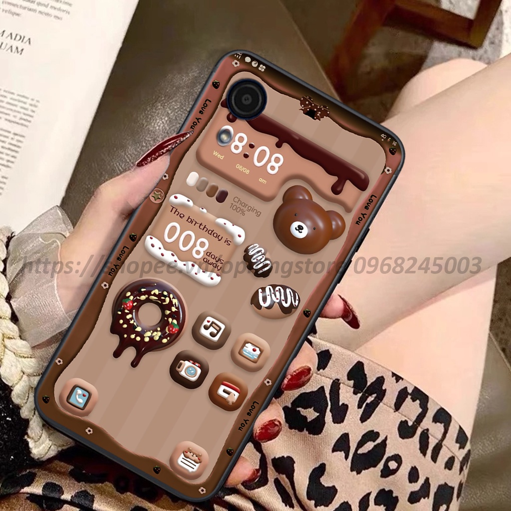 Ốp lưng Samsung A03 Core in bộ hình 3D gấu,thỏ cute dễ thương.