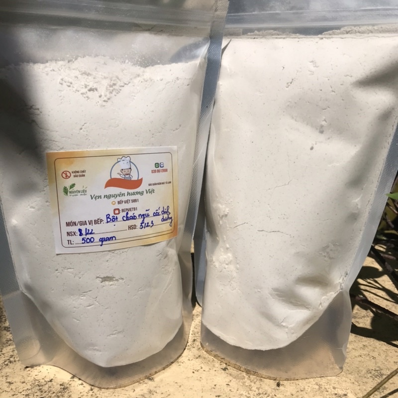 Bột cháo mịn ngũ cốc dinh dưỡng nấu bột / cháo sườn