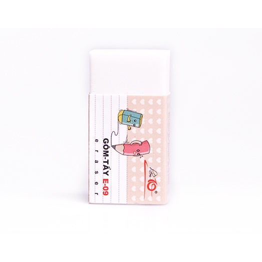 ( 1 Hộp 30 Cục ) Gôm Tẩy Bút Chì E09 Thiên Long Camshop