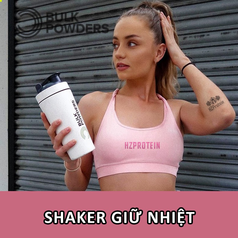 [Freeship + Quà Tặng] SHAKER INOX GIỮ NHIỆT BULK POWDERS