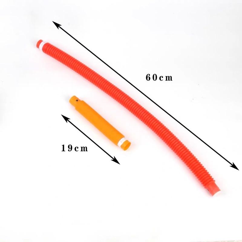 Đồ chơi ống nhựa, Ống Pop kéo dài phát sáng, tạo hình cảm biến xả street
