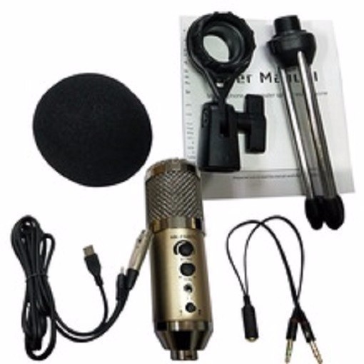 Microphone thu âm MK-F500TL hát karaoke không cần sound card