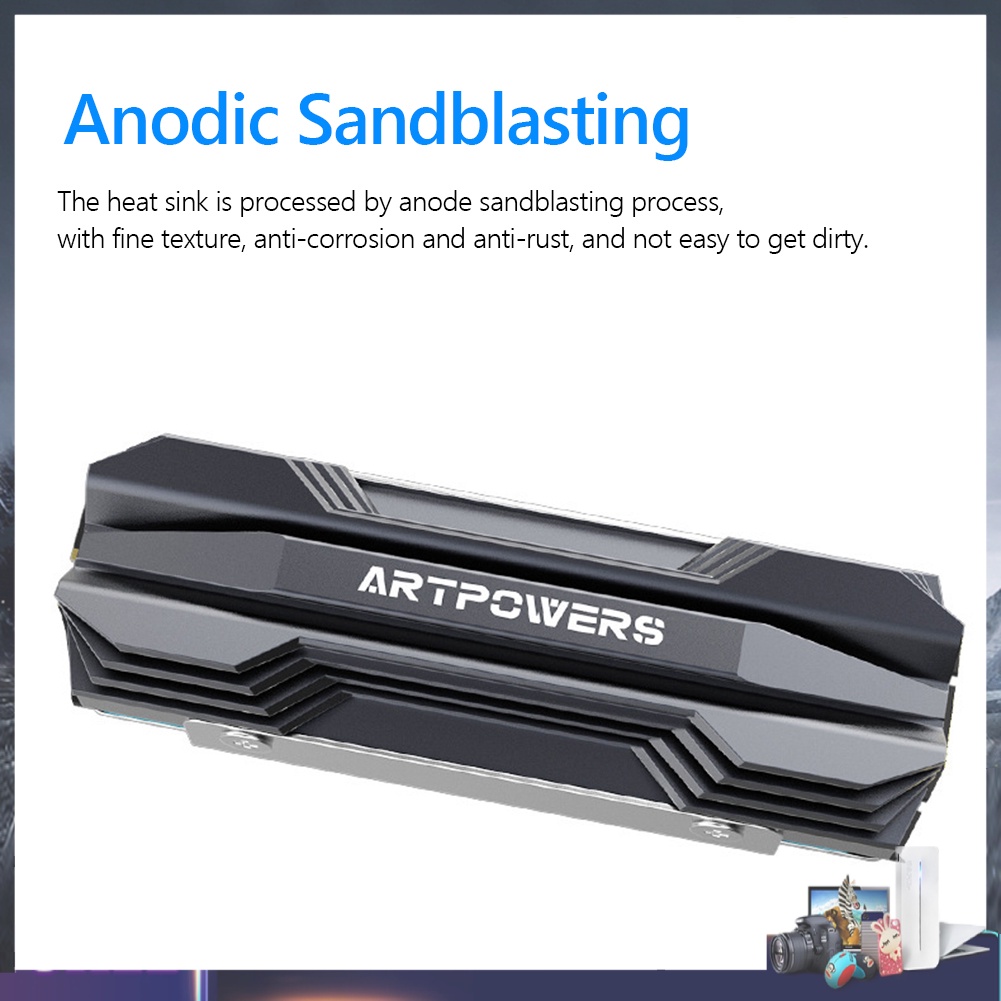 Tấm tản nhiệt bằng nhôm M.2 2280 NVME | BigBuy360 - bigbuy360.vn