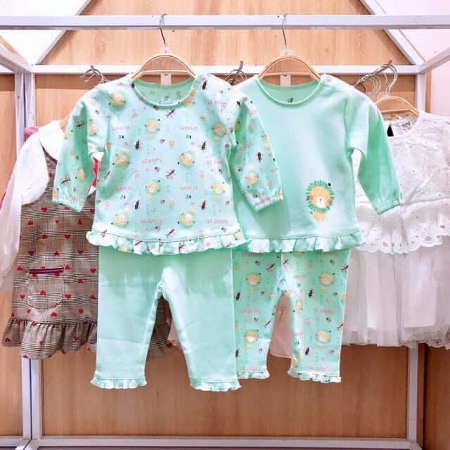 [FAFRINW05 giảm tối đa 30k đơn 150k]Set 2b Lullaby vải interlock bé gái