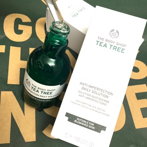 Serum Dưỡng Da Mụn Tea Tree Anti Imperfection Daily Solution The Body Shop 50ML