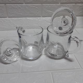 CỐC THỦY TINH CÓ NẮP ĐẬY