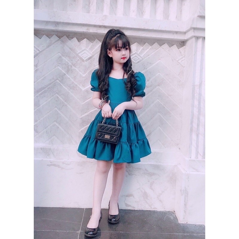 Set đầm tầng cho mẹ và bé