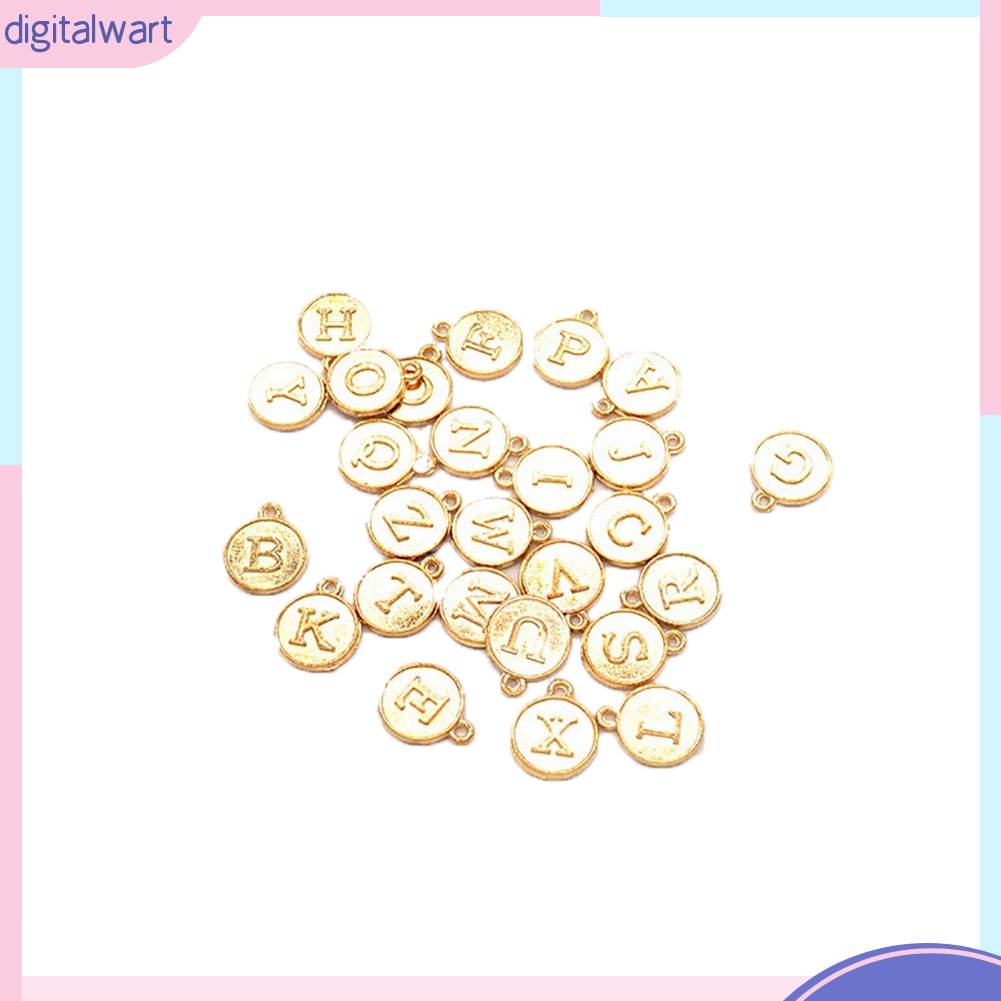 Set 26 họa tiết khắc chữ dùng trong làm đồ trang sức