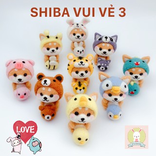 [Len chọc có hướng dẫn] Bộ KIT Shiba vui vẻ 3
