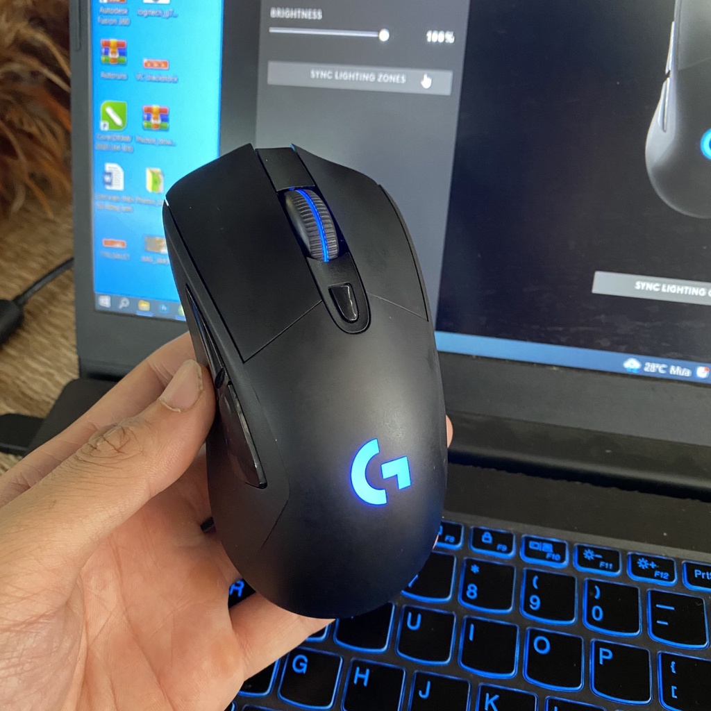 Chuột không dây bluetooth Logitech G703 Hero LIGHTSPEED - Chính hãng Logitech bảo hành 12 tháng